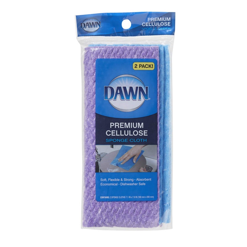 Dawn Cellulose Sponge Cloth, 2 Piece - Image 1